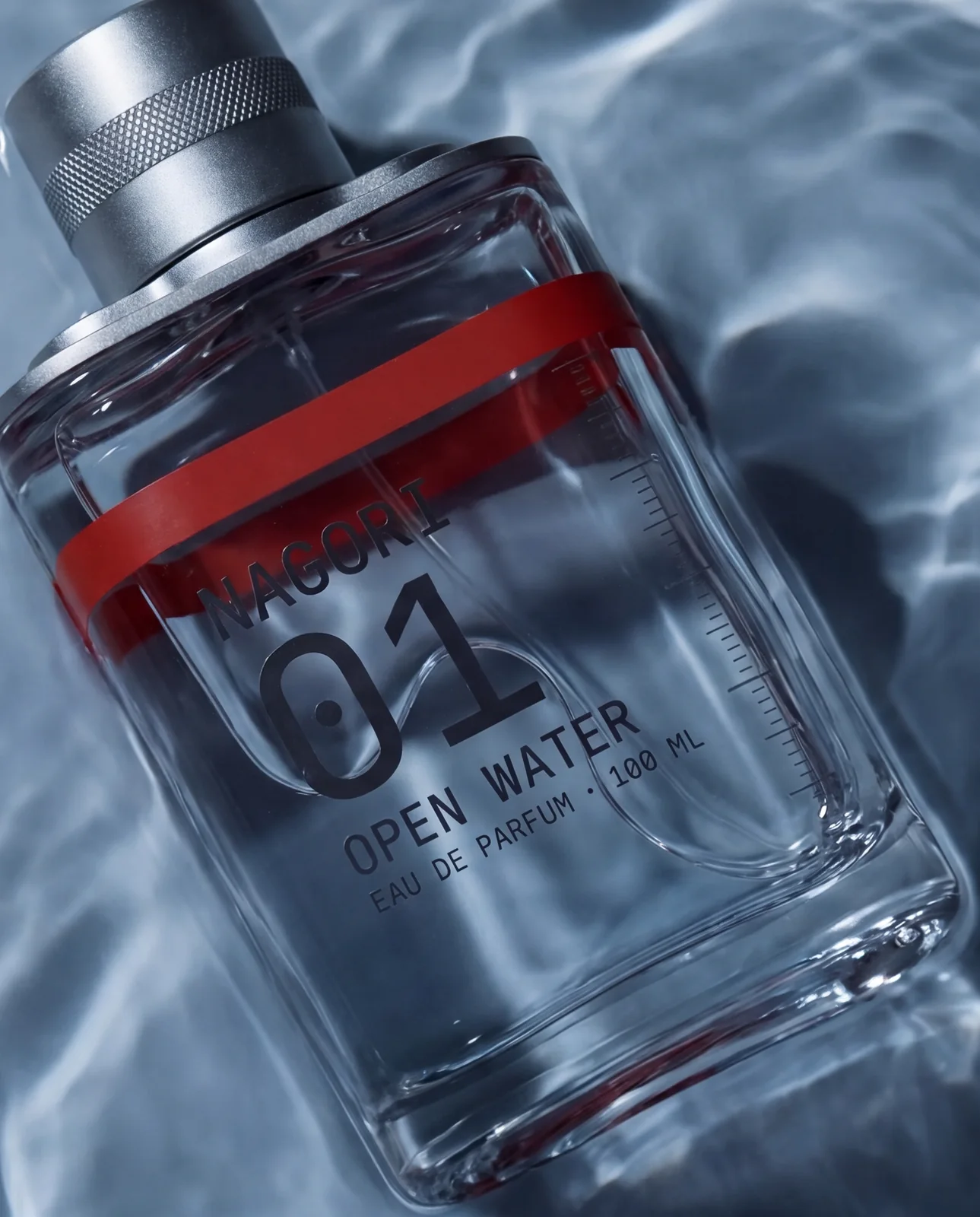 Nagori 01 Open Water — 100 ml, on water