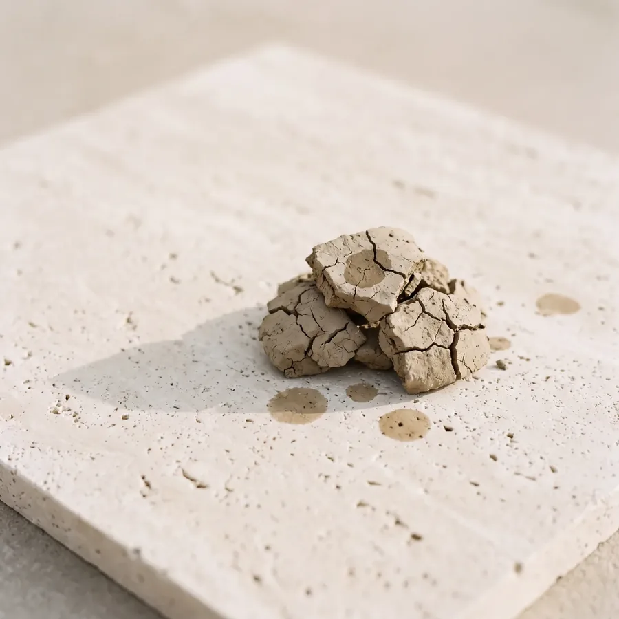 Mitti attar, pressed