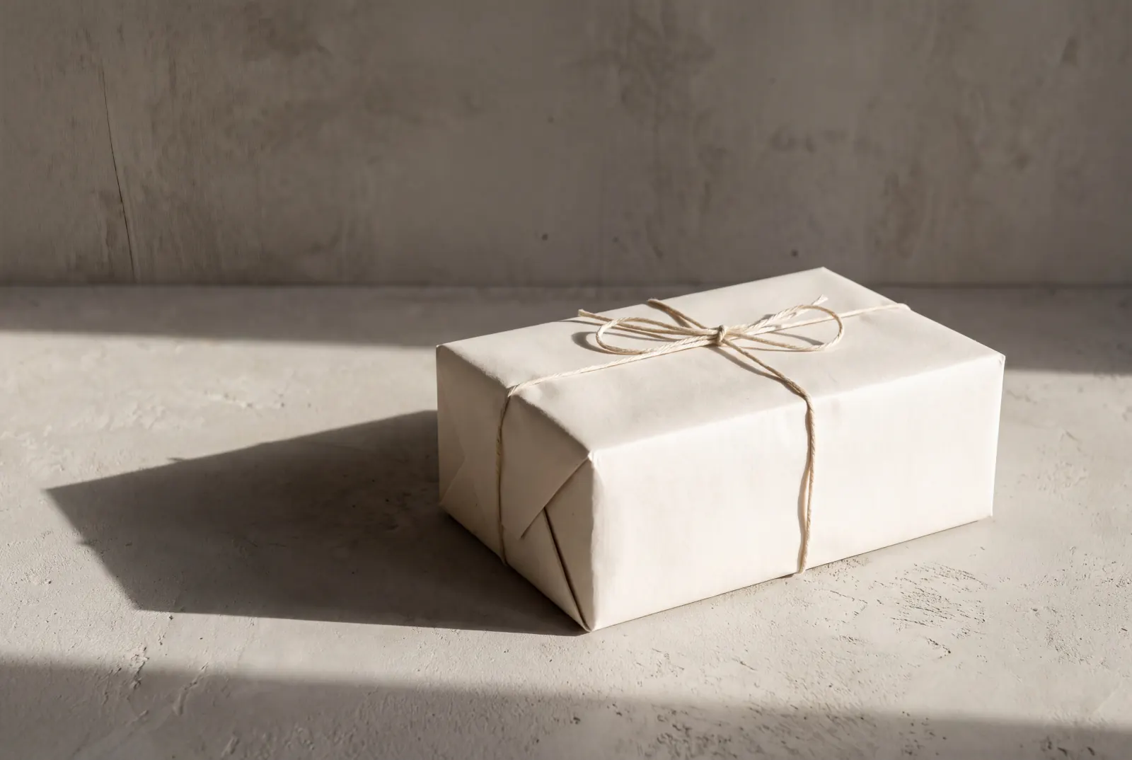 The bottle wrapped in cotton rag and tied